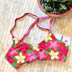 NEW Fused Hawaii “Full Bloom” Kohanaiki Bikini Top